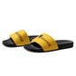 LAXUNIVERSE Yellow Men’s slides