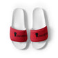 LAXUNIVERSE Red Men’s slides