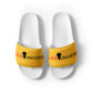 LAXUNIVERSE Yellow Men’s slides