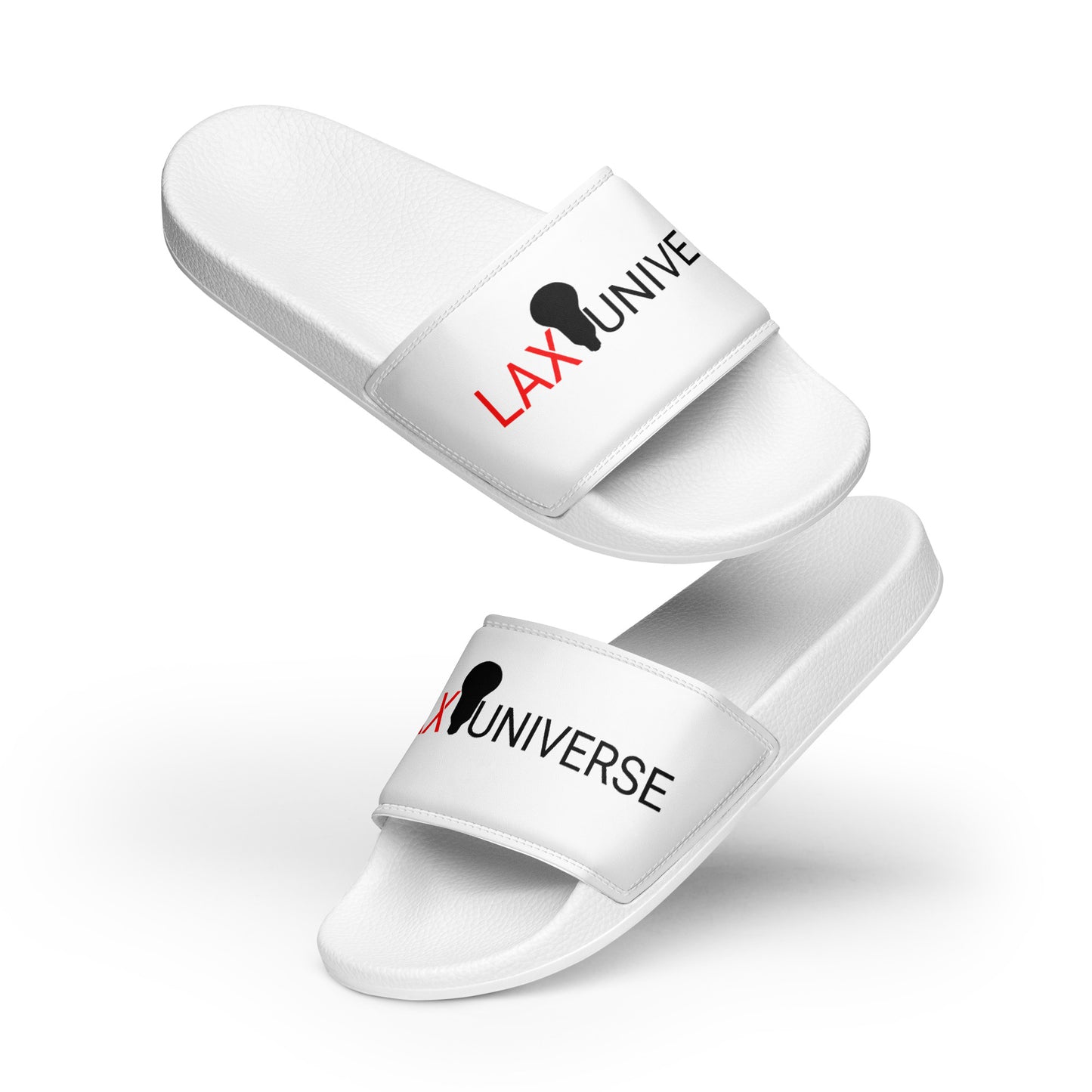 LAXUNIVERSE White&Black Men’s slides