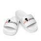 LAXUNIVERSE White&Black Men’s slides