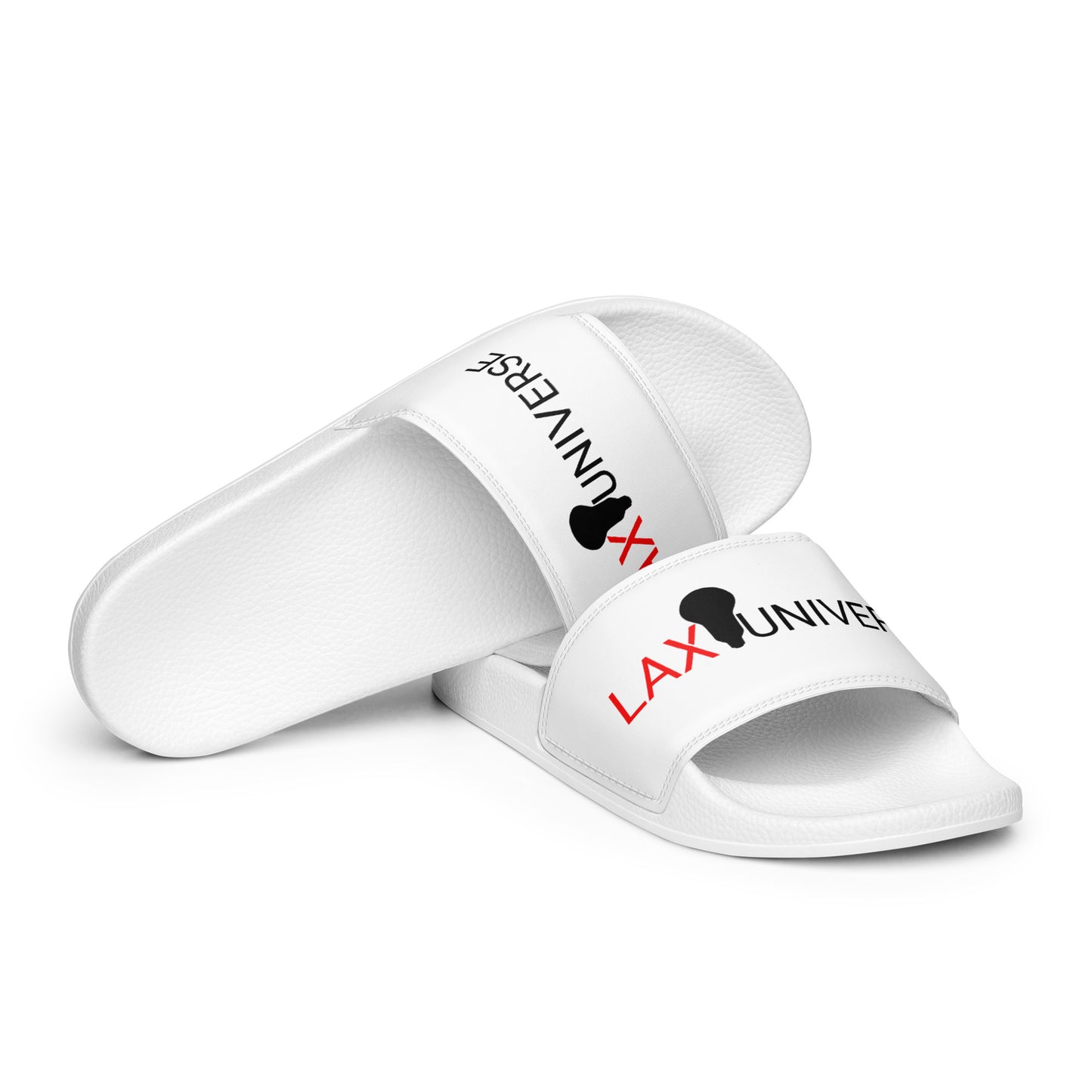 LAXUNIVERSE White&Black Men’s slides