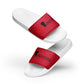 LAXUNIVERSE Red Men’s slides