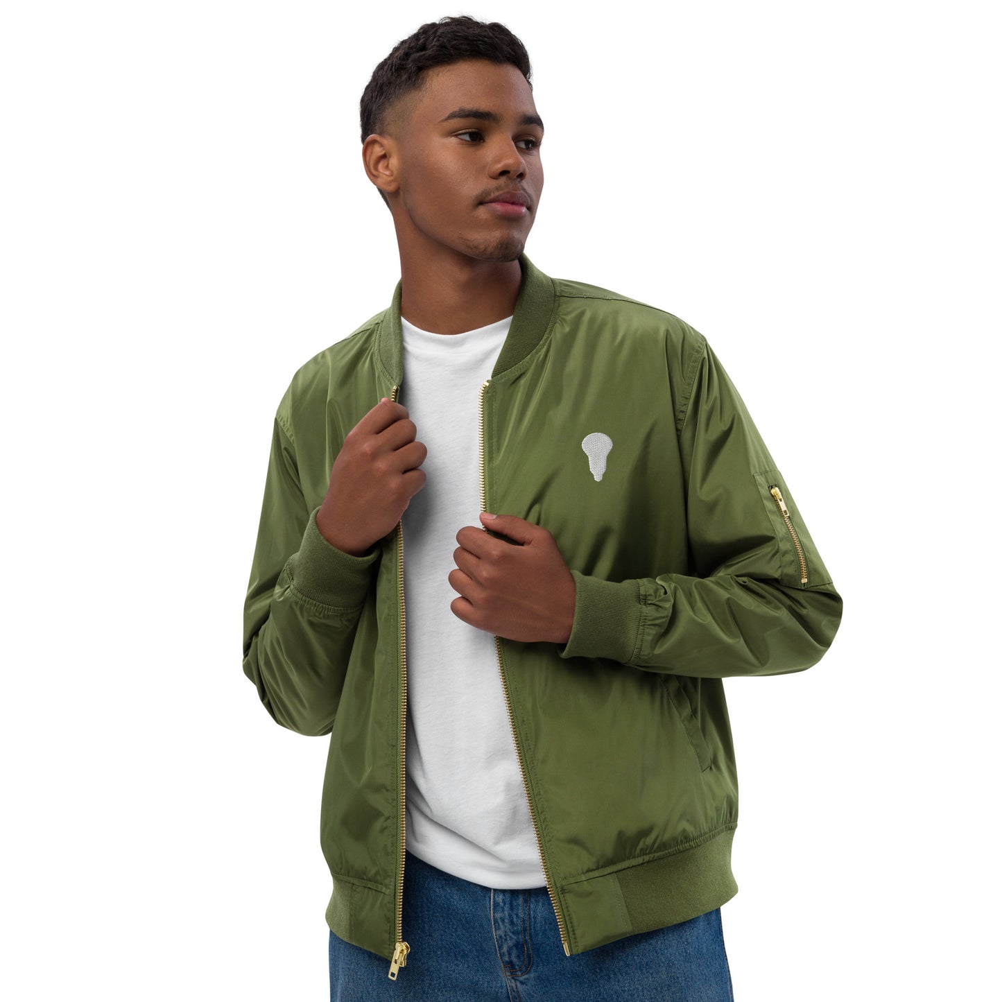 LAXUNIVERSE Premium recycled bomber jacket
