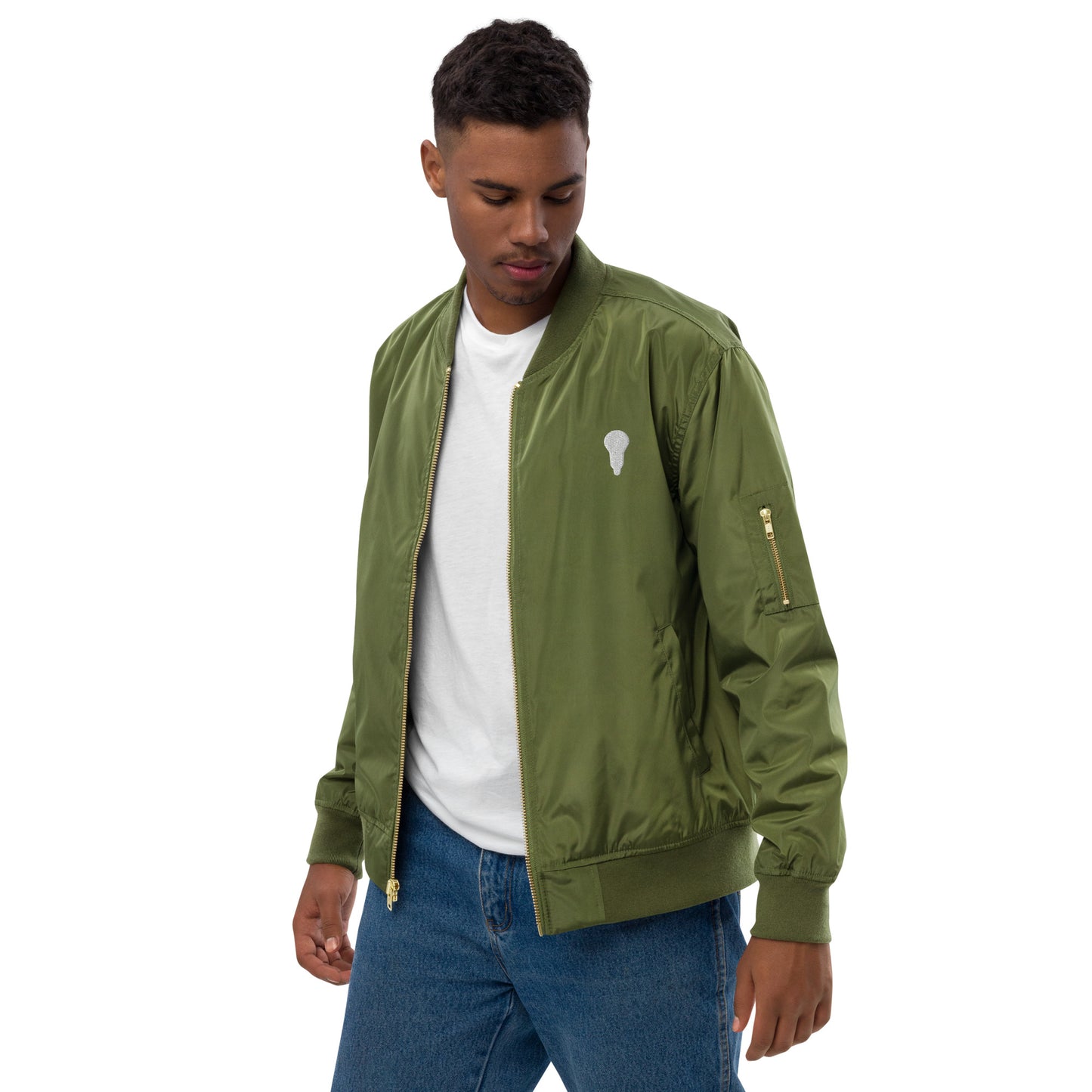 LAXUNIVERSE Premium recycled bomber jacket