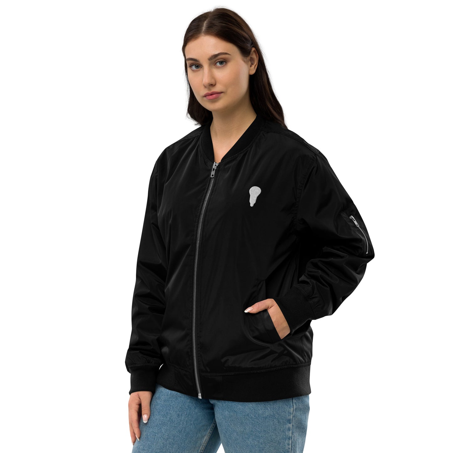 LAXUNIVERSE Premium recycled bomber jacket