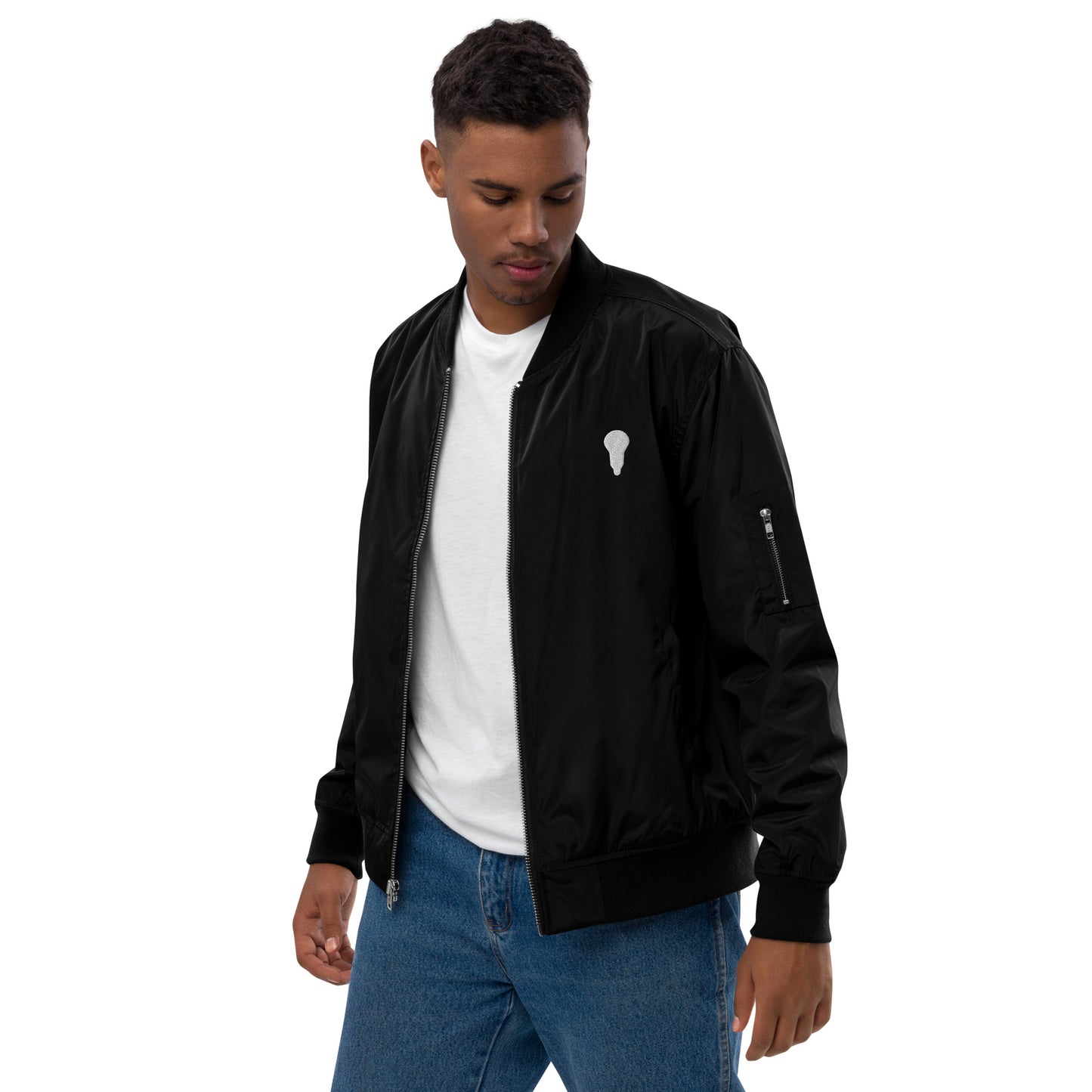 LAXUNIVERSE Premium recycled bomber jacket