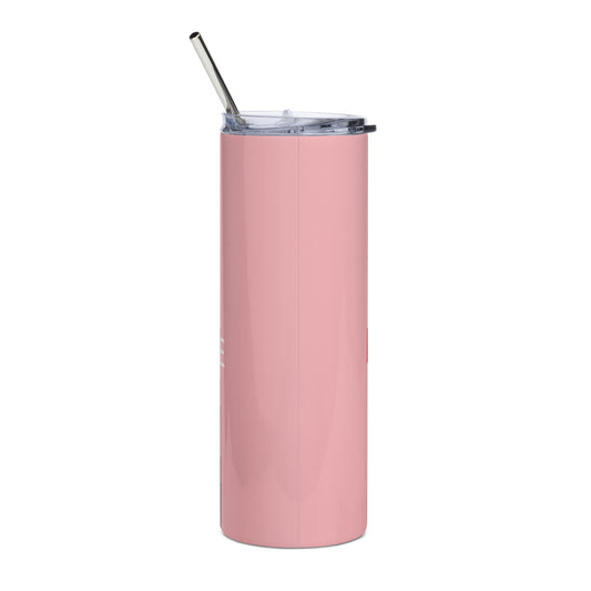 LAXUNIVERSE Stainless steel PINK tumbler