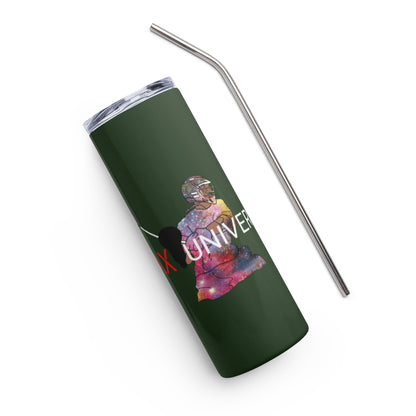 LAXUNIVERSE Stainless steel Dark Green tumbler