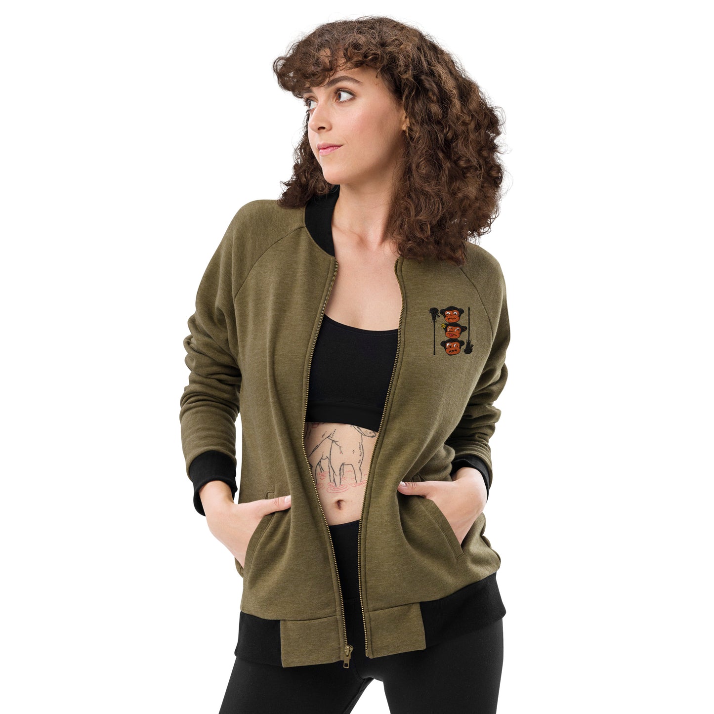LAXUNIVERSE MONKEY Bomber Jacket
