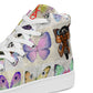 LAXUNIVERSE  Women’s BUTTERFLY high top