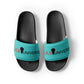 LAXUNIVERSE Dark Turquoise Women's slides