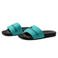 LAXUNIVERSE Dark Turquoise Women's slides