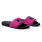 LAXUNIVERSE Medium Red Violet Women's slides