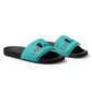 LAXUNIVERSE Dark Turquoise Women's slides