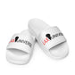 lLAXUNIVERSE BLACK &WHITE Women's slides