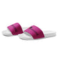 LAXUNIVERSE Medium Red Violet Women's slides