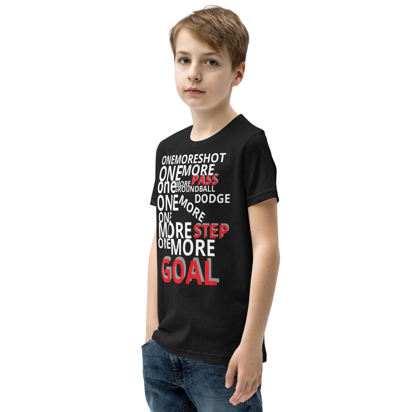 LAXUNIVERSE Youth ONEMORE Short Sleeve T-Shirt