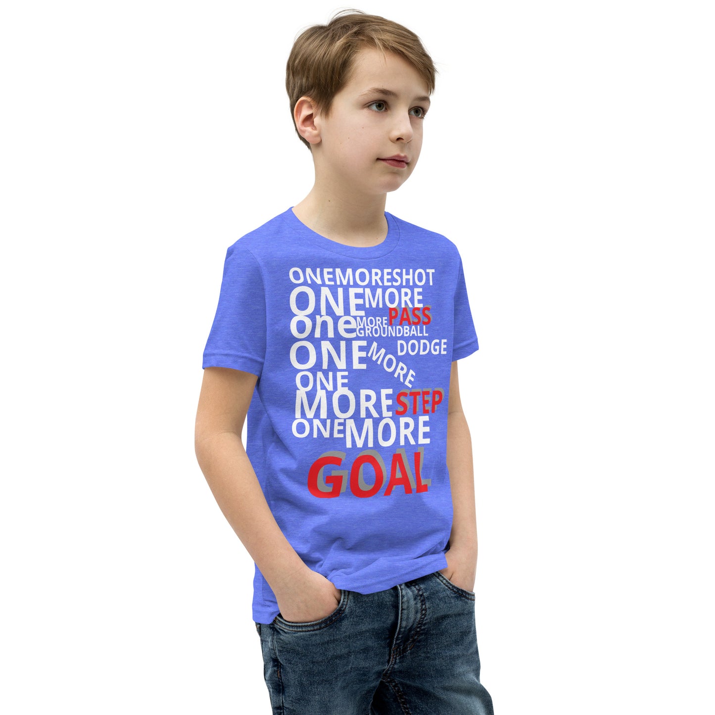 LAXUNIVERSE Youth ONEMORE Short Sleeve T-Shirt