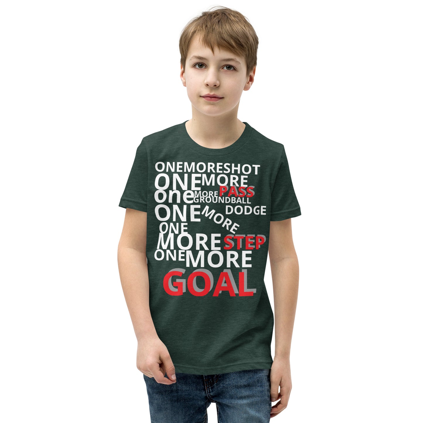 LAXUNIVERSE Youth ONEMORE Short Sleeve T-Shirt