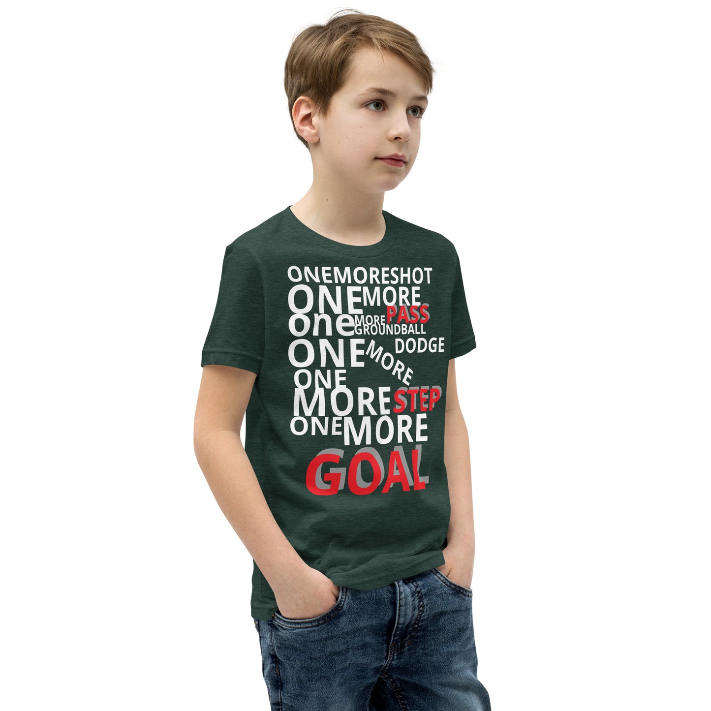 LAXUNIVERSE Youth ONEMORE Short Sleeve T-Shirt