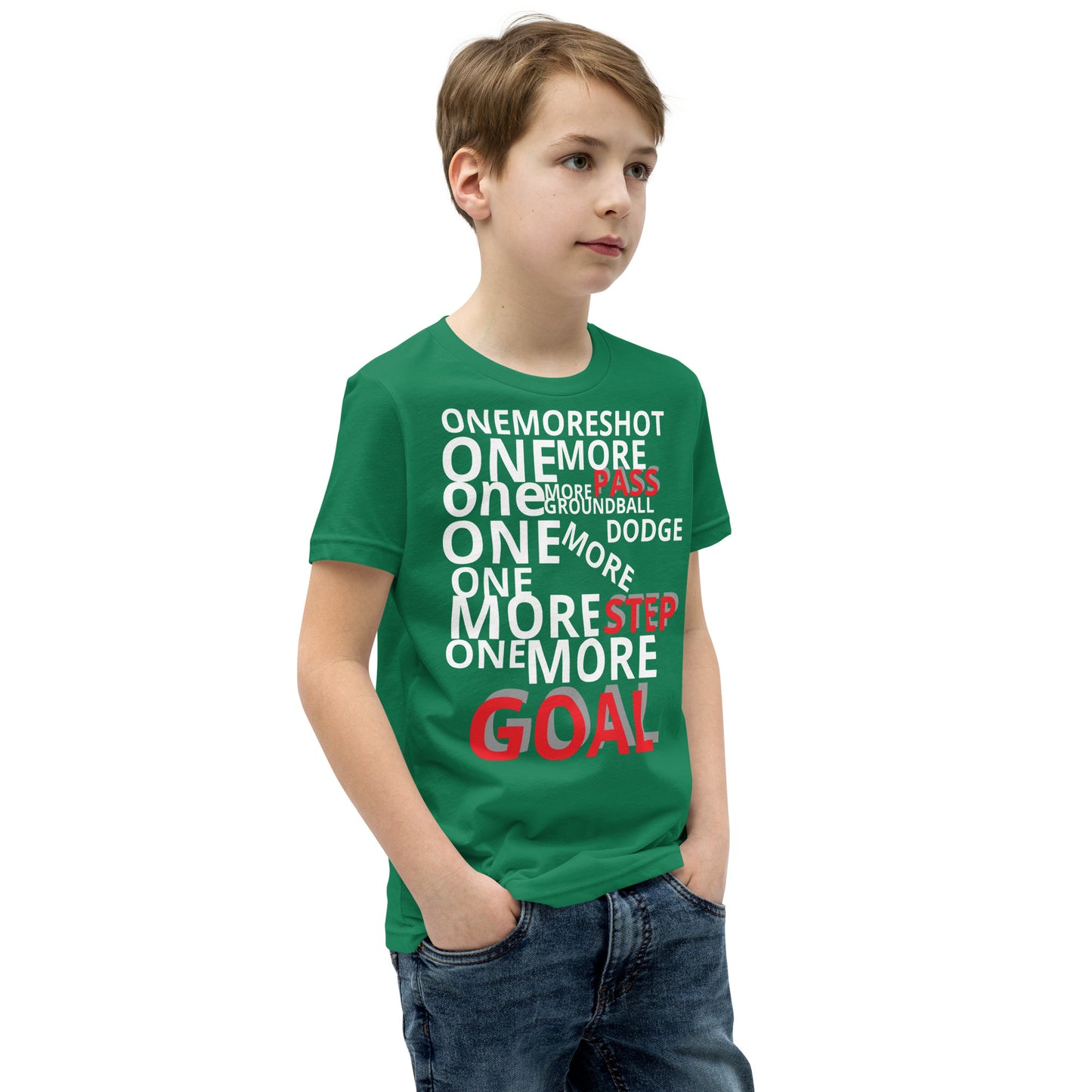 LAXUNIVERSE Youth ONEMORE Short Sleeve T-Shirt
