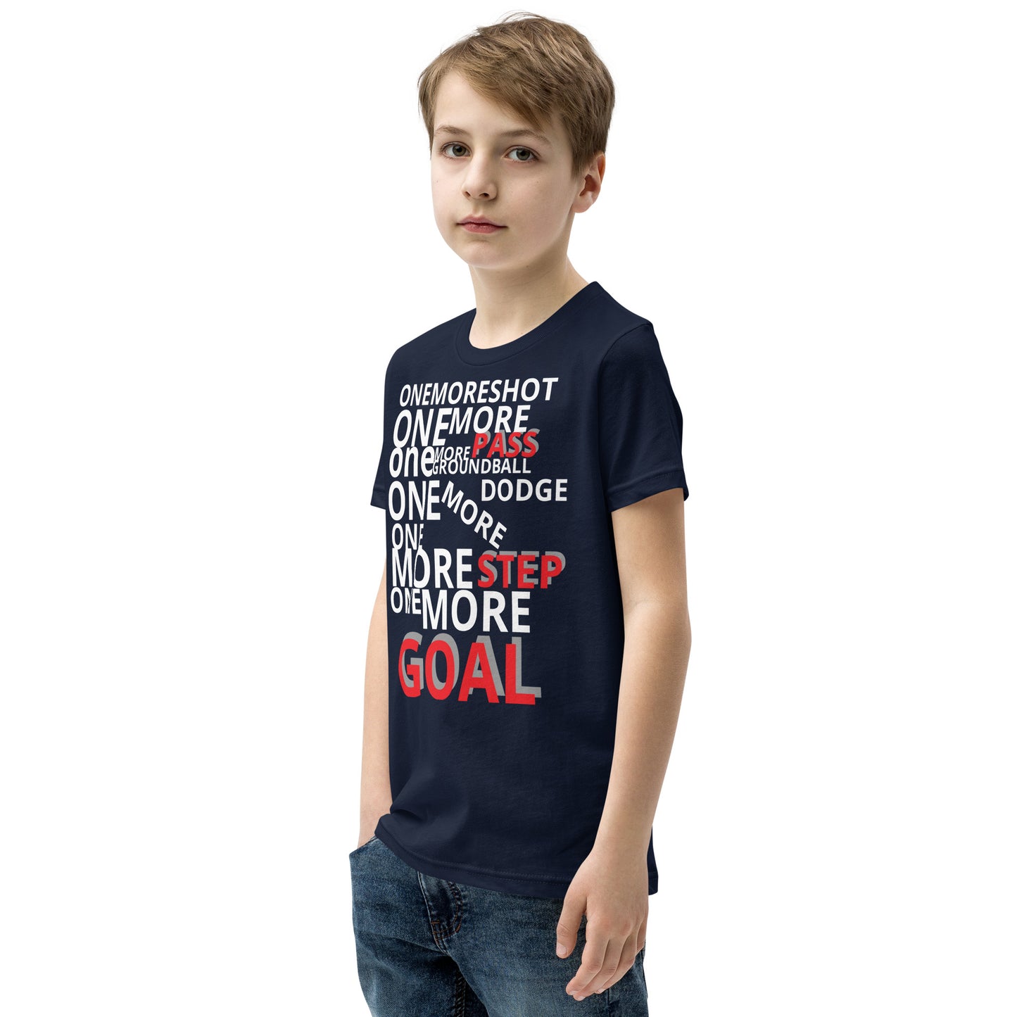 LAXUNIVERSE Youth ONEMORE Short Sleeve T-Shirt