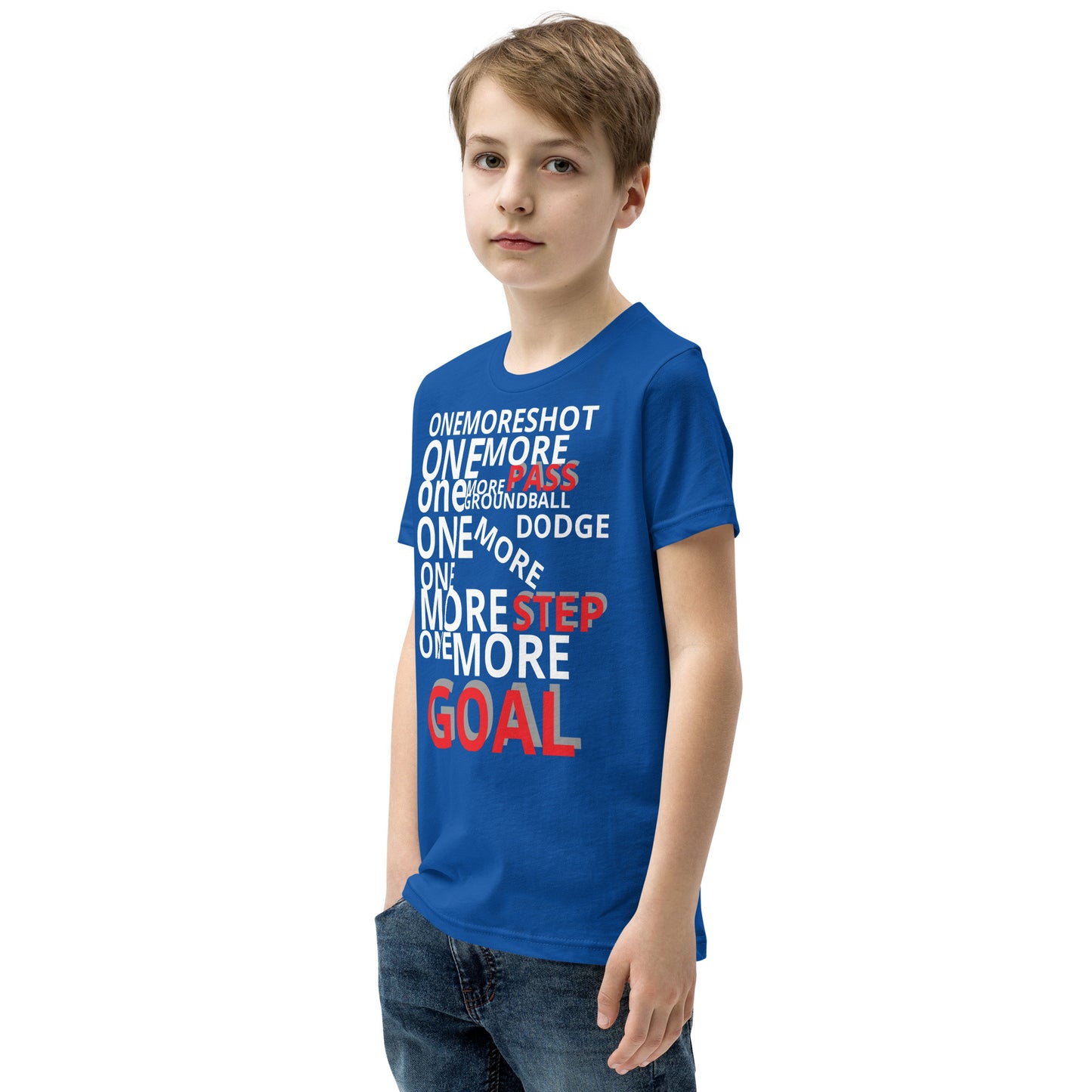 LAXUNIVERSE Youth ONEMORE Short Sleeve T-Shirt