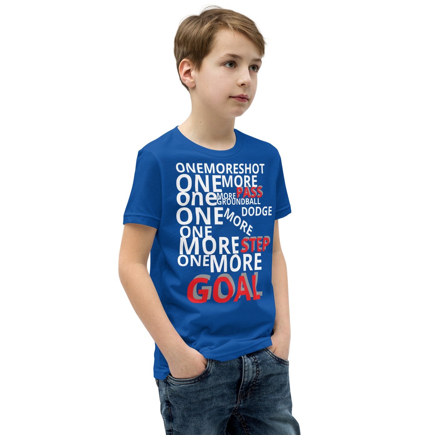 LAXUNIVERSE Youth ONEMORE Short Sleeve T-Shirt